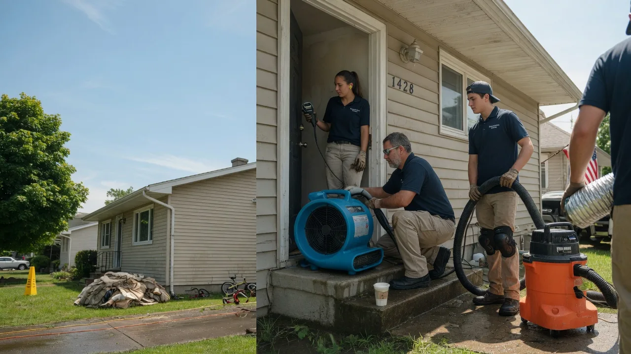 Water Damage Restoration in Thomson, IL near me